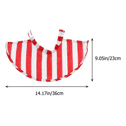 ULTECHNOVO Natal Animal de EstimaÃ§Ã£o Manto AdorÃ¡vel Capa Listrada Manteau Roupas Terno Traje Ninj