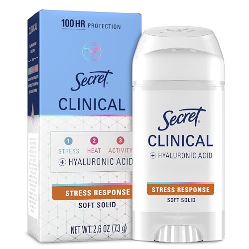 Secret Clinical Strength Antiperspirant Deodorant for Women, Stre...