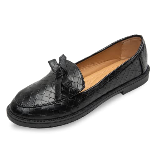 Sixth Street Womens Casual Comfortable and Lightweight Ballerina Ballet Flats-Black-(Size-39) (B0B7X687QD) Amazon Price History, Amazon Price Tracker