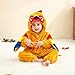 Unisex Baby Animal Onesie Long Sleeve Furry Jumpsuit One-Piece Romper Girls Boys Cute Cosplay Costume for 1-4 Years