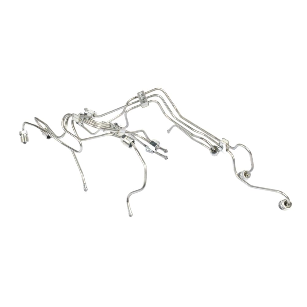 Ezusbdrmw Onecolor Fuel Injector Lines Set Compatible With Ram Cummins 24V 5.9L 1998-2002 Ap01 3943775 3943765 3943767 3943769 3943771 3943773