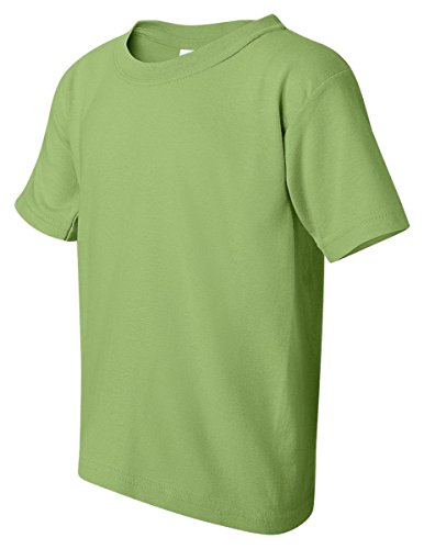 Gildan boys Heavy Cotton T-Shirt(G500B)-KIWI-S