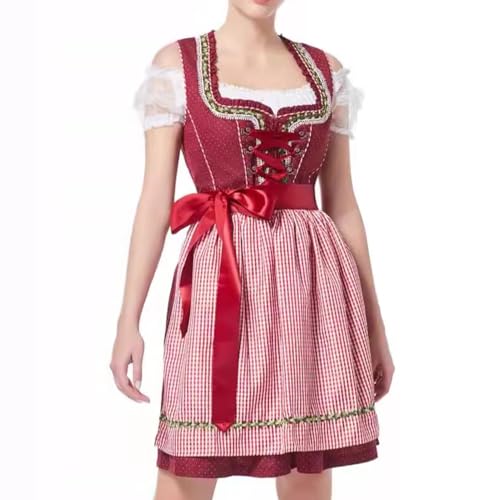 Costume de fête de la bière avec broderies et bretelles amovibles