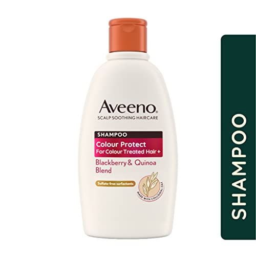 Aveeno Colour Protect Blackberry and Quinoa Scalp Soothing Shampoo for Colour Treated Hair 300ml - Image 3