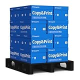 Easyprint Druckerpapier Kopierpapier 100000 Blatt 20 x 5000 A4 Premium Hochweiß CIE 160 Testsieger PEFC Umweltzertifikat