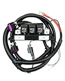 BOQNZN Dual Speed Electric Fan Control Wiring Harness Kit Fits for Chevy Silverado Suburban Avalanche Tahoe GMC Yukon Sierra, Retrofit Stand Alone Electric Fan Harness Replace 674-00923