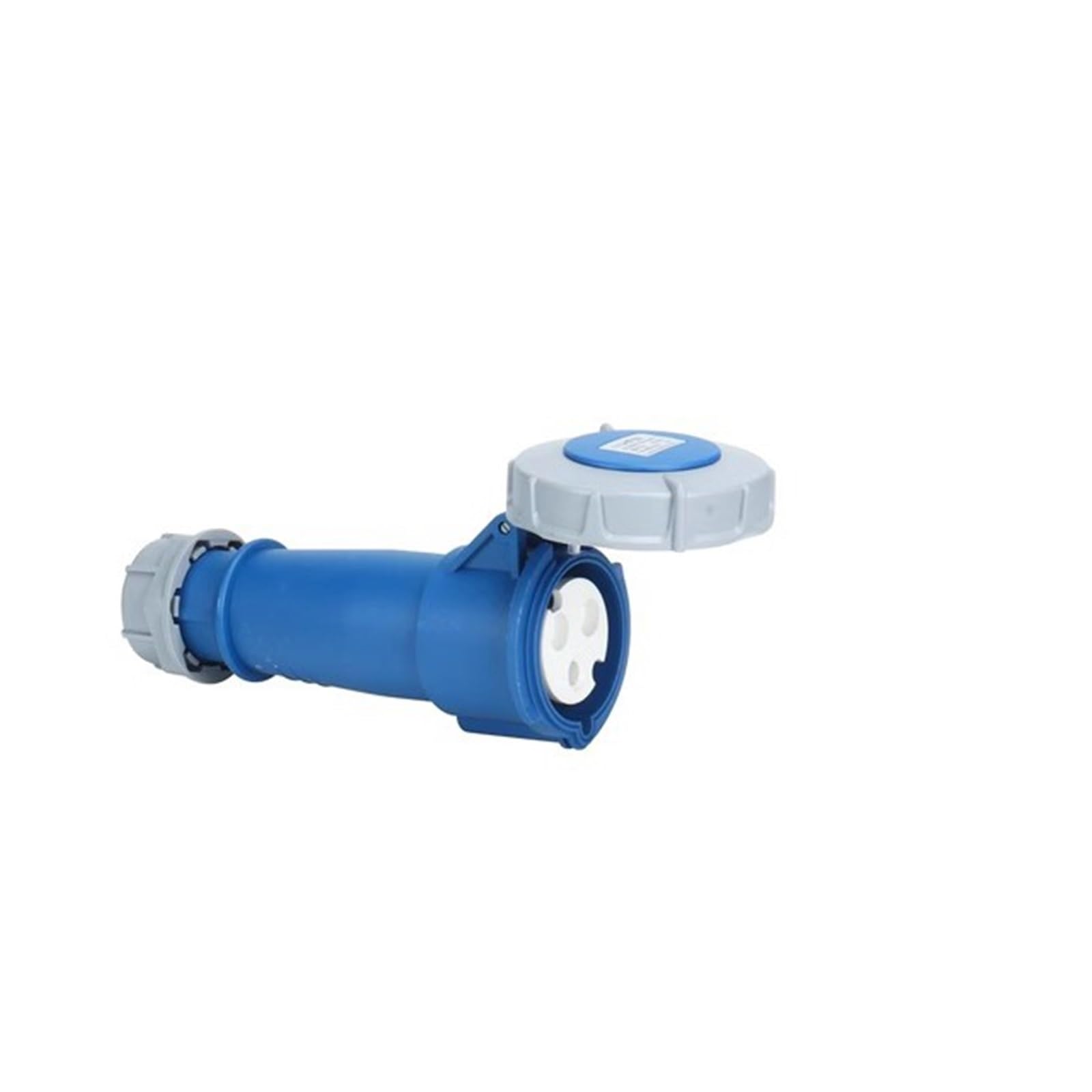 MUYTQAERG IP67 Industrial Plug and Socket 3P 4P 5P 16A/32A Waterproof Connector Electrical Connection Flame Retardant Nylon Shell(32a-coupler)
