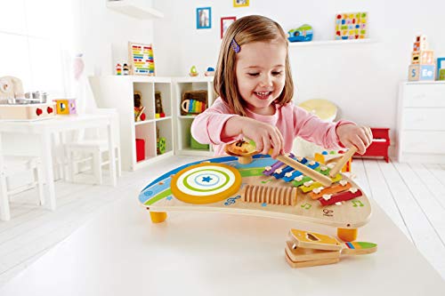 Award Winning Hape Mighty Mini Band Wooden Percussion Instrument #TOP1