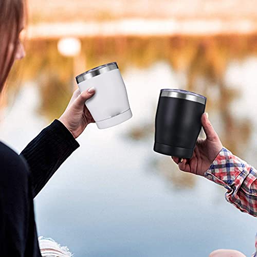 Twdyc Coffee Cup 304 Stainless Steel Thermos Men Women Office Formal Vacuum Flasks 300Ml Drinking Mug Water Bottle (Color : Black) #TOP3