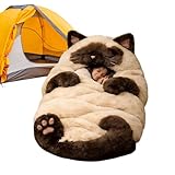 Cute Cat Design: Adorable cat print adds a fun playful touch while keeping adults warm making it perfect for indoor relaxation bedroom lounging dorm apartment or hotel use enhancing comfort and visual charm