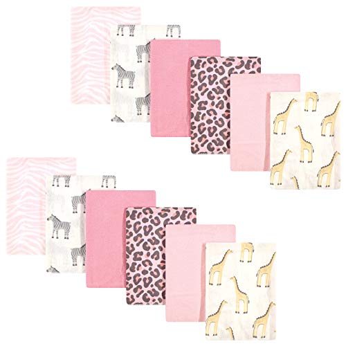 Image of Hudson Baby Baby Flannel Burp Cloths