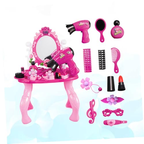 ifundom Caixa Crianças Jogar Vaidade Brinquedo Ferramentas De Cabelo Brinquedos Crianças Mesa De Maq