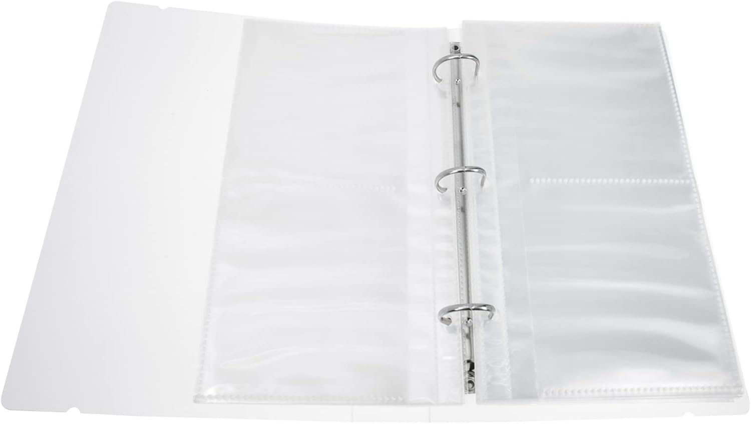 GARVALON Artwork Portfolio Book Large Capacity Plastic Loose Leaf Organizer