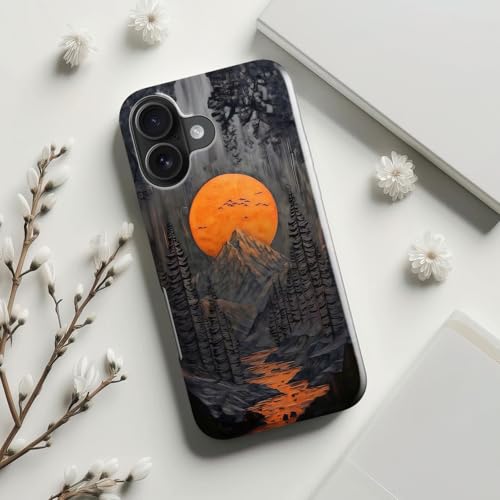 MERRO for iPhone 16 Plus Case,Cute Aesthetic Flower,MagSafe Compatible - image 7