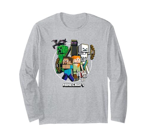 Minecraft Character Group Circle Logo ����T�V���c