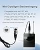 SEYUGOPTI Lavalier Microphone Lapel Microphone for AKG Wireless Transmitter, Unidirectional Condenser Mic with Mini XLR TA3F Plug, Black #1