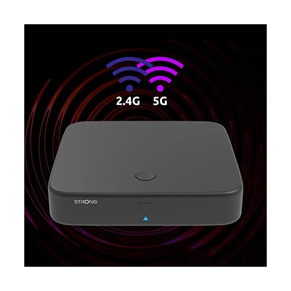 STRONG SRT 420 | Android TV Box | Smart TV Upgrade | DVB-T2 | 4K UHD-Auflösung | Google Assistant | HDTV-Empfang über Zimmer- oder Außenantenne |Google Play Store | Netflix, Prime Video, YouTube UVM. – Bild 5