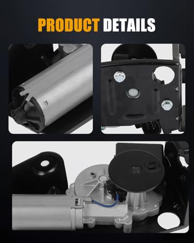 Image of ROADFAR Rear Windshield Wiper Motor Fit for Ford for Expedition 2003-2008 | Fit For Ford For Expedition 2003-2008|For Lincoln For Navigator 2003-2008|Replace 2L1Z17508BA|6L1Z17508AA|8 Pins