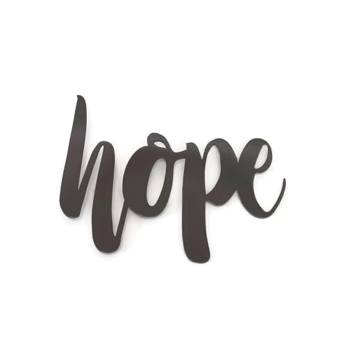 Miniatura 706 de Steel Metal Script Word Art - Various Sizes and Finishes (cheers Small 12.5x6", Raw, Unfinished Steel)