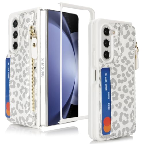 Coque Samsung Galaxy Z Fold 5 antichoc zippée anti-perte pour cartes bancaires homme