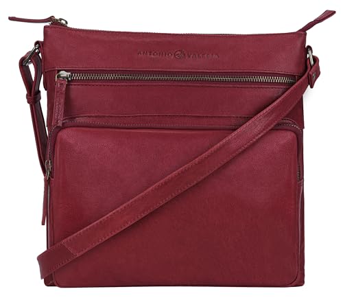 ANTONIO VALERIA Astor Washed Leather Crossbody Bag2