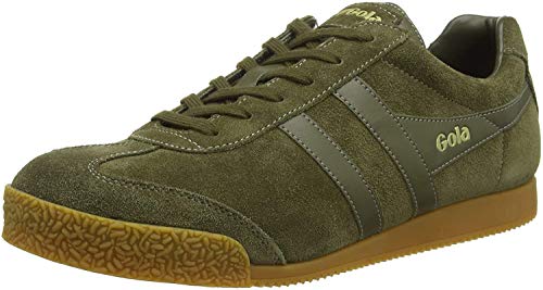 Image of Gola Equipe Suede - Sneakers for Men - Contrasting Wingflash - Heel Return - Durable Cupsole - Low Silhouette