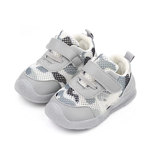 Baby Sneakers Size 5 Boys Boys and Girls Children Breathable Hook Loop Non Slip Soft Sole Girls 1 Shoes2