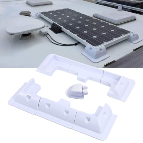 Soportes de panel solar ajustables para solucionar el calor y las vibraciones en ruta 7