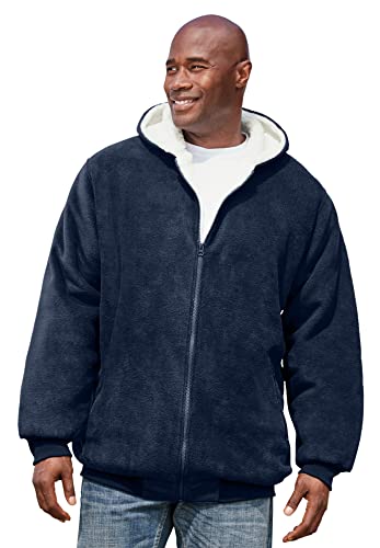 KingSize Men's Big & Tall Explorer Plush Fleece Hoodie