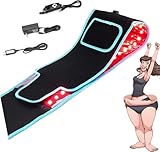 LumaLean Pro Slimming Belt, 51.2 * 7.08in Adjustable Cordless LumaLean Pro Pain Relief and Slimming Belt for Women and Men Belly Back and Shoulder, Make You Feel Confident (1PCS)