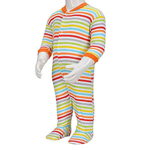 Image of Mini Berry Born Baby Multi-Color Long Sleeve Body Suit,Romper, Sleep Suit for Boys and Girls Pack of 3pcs Set