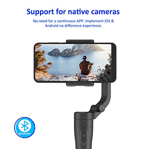 Image of Elevea VLOG Pocket Smartphone & Action Camera - Foldable 3 Axis Gimbal (240 GMS) RGB LED Selfie Ring Light 26cm Spotlight Fill Light lamp Makeup Ringlight Remote Adjustable Dimmable Ring Light Lamp