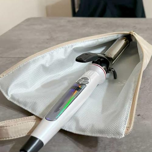 Funda resistente al calor para plancha de pelo viaje miniatura 5