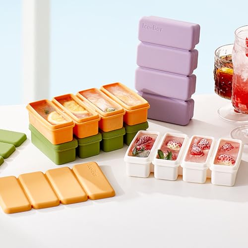 Premium Silicone Ice Cubes Making for Stick Shape Ice Suitable for Home Use and Professional Bartenders Ice - Thumbnail 4