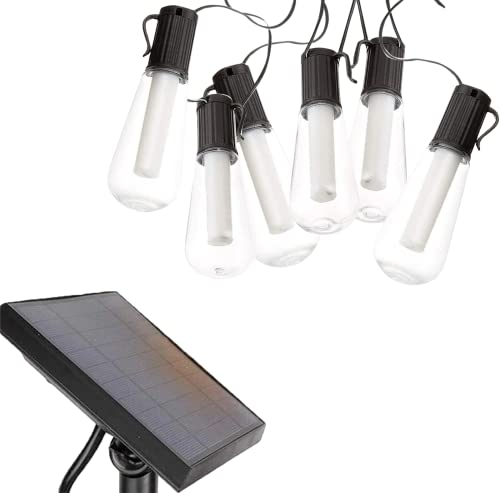 Newpowa Solar Lights Waterproof Flickering Flames Torches 6 Bubbles String Light 84 Leds Outdoor Landscape Decoration Lighting Dusk To Dawn Auto On/Off Security Torch Light #TOP21