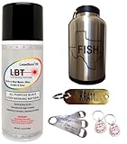 LaserBond 100 Aerosol Black Laser Marking Spray 12 oz, Compatible with CO2 Fiber Diode and YAG Laser Engravers, Permanent Marks on Metal Glass Stone and Ceramic