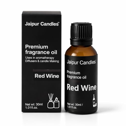 Image of Fragrance Oil | 30 ml | Aroma Oil for Home Fragrance | Best for Aromatherapy | Use in Diffusers, Candles, Air Fresheners (30ML, Red Wine)