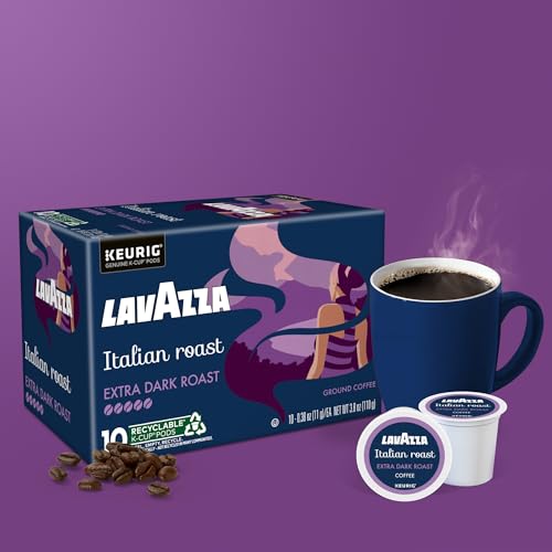 Lavazza Italian Roast, Keurig Single Serve K-Cup Pods, 60ct (6 Packs of 10) - image 9