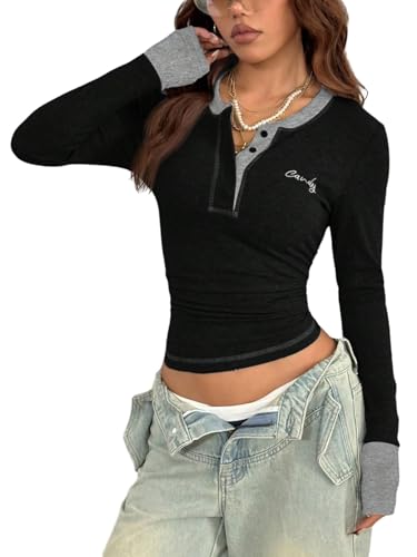 T-shirt élégant à manches longues idéal pour vos tenues d'automne et de bureau
