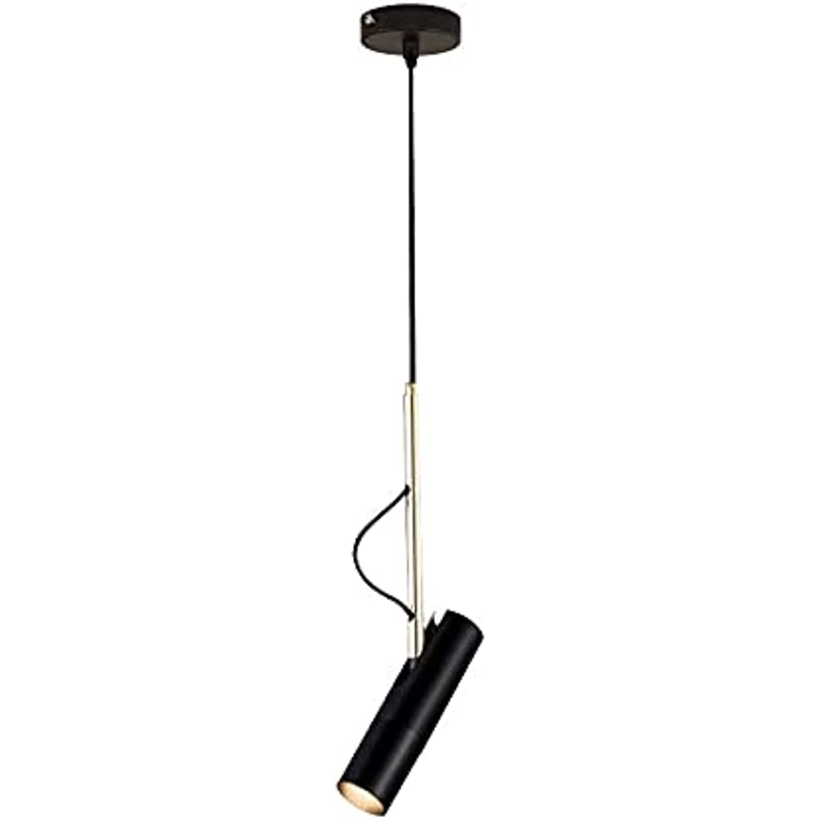 Spotlight luz colgante ajustable con foco GU10 para una iluminación de acento moderna y precisa