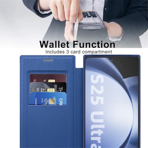Étui cuir Samsung S23 Ultra porte-cartes pour vos déplacements