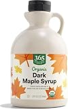 365 by Whole Foods Market, Organic Grade A Dark Maple Syrup, 32 Fl Oz