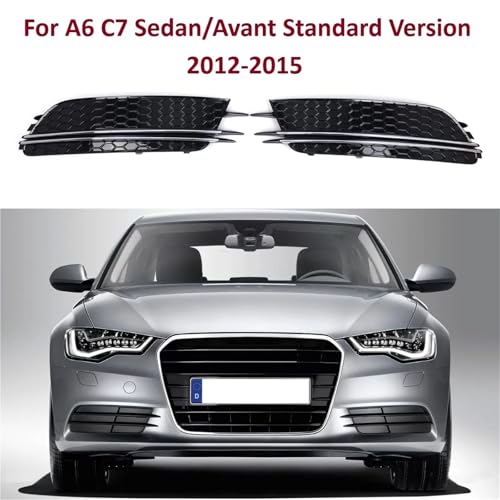 Grilles antibrouillard A6 C7 anti-choc pour protéger le bas de caisse