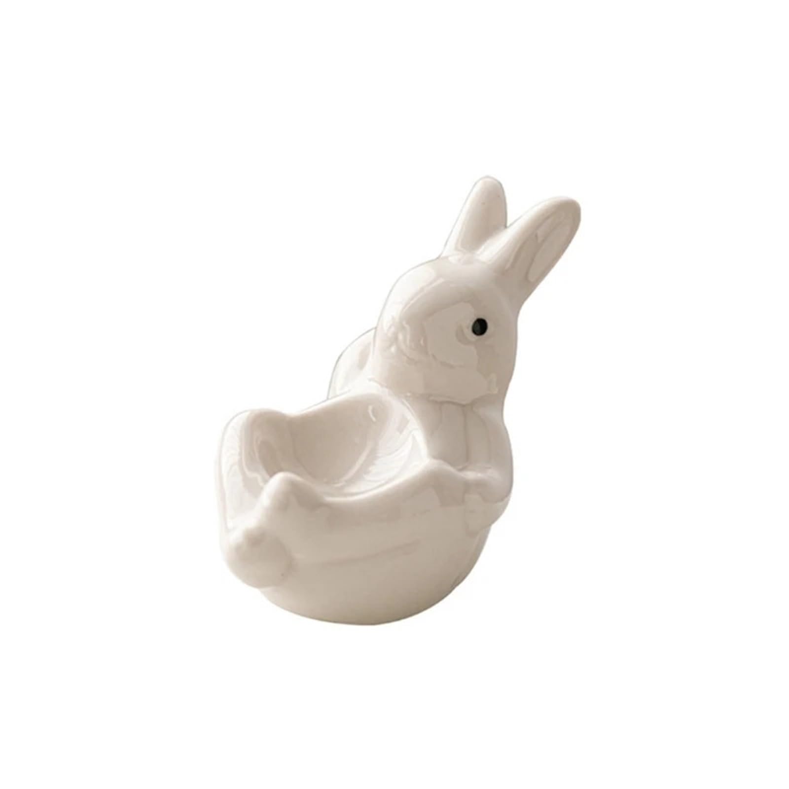 Eierbecher, 2 Stück Eierbecher aus Porzellan, Ostereier, Ausstellungsständer, Oste(White)