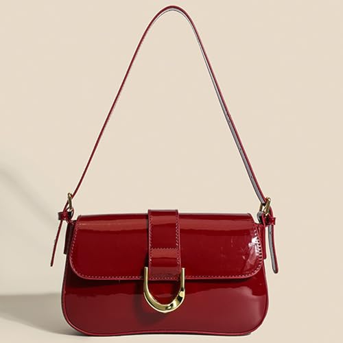 Image of Small Shoulder Bag for women,Crossbody Purses,Leather Tote Handbag Clutch Hobo Purse,with Zipper Closure for Women