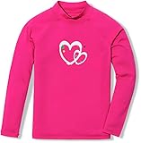 TSLA Girls Long Sleeve Rash Guard Swimsuit, UV/SPF Water Beach Surf Swim Shirt, UPF 50+ Sunscreen...