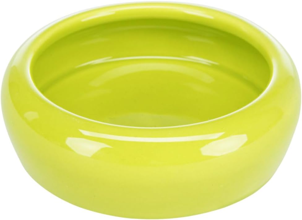 Trixie Ceramic Bowl with Rounded Pouring Rim for Hamster, 100 ml, 1 piece (Assorted Colors)