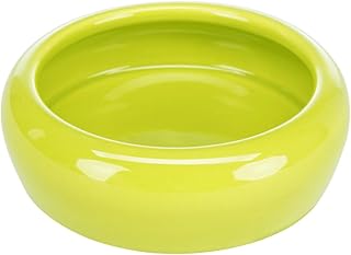 Ceramic Bowl with Rounded Pouring Rim for Hamster, 100 ml, 1 piece (Assorted Colors)