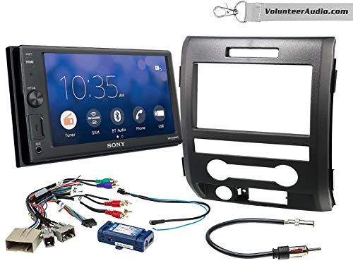 Sony XAV-V10BT Double Din Radio Install Kit With Sirius XM Ready Fits 2009-2014