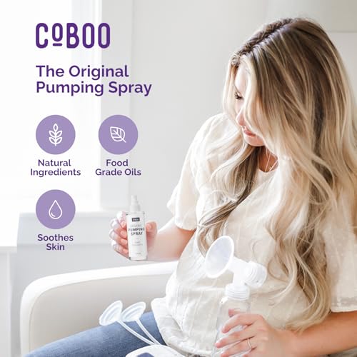 Pumping Spray 2 Fl Oz | Organic Skin Lubricant for Breast Pumping | Pump Flange Spray for Breast Shields | Vegan & Lanolin Free, Made in USA | Helps Sore Nipples & Clogged Milk Ducts - Image 3
